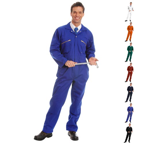 280gsm Heavyweight Zip Front Coverall with Knee-Pad Pockets - WBSA01-main