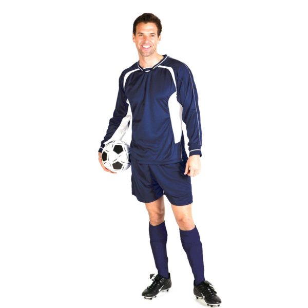 Adults Football Kit - TFKA01-navy-white