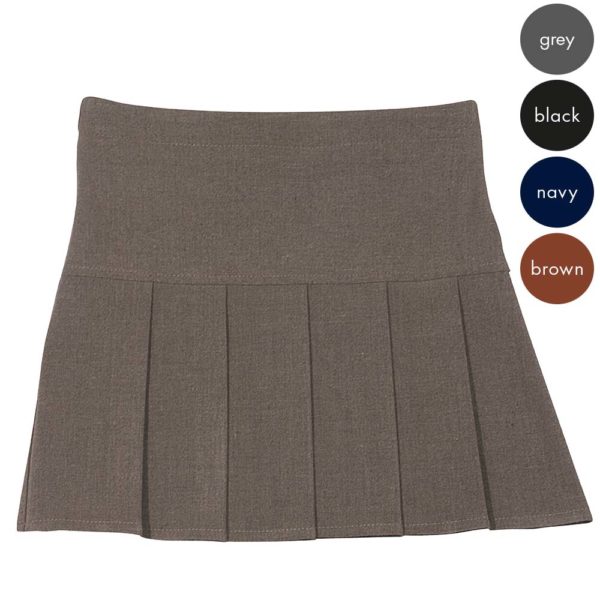 Girls Hand Pleat Skirt - Secondary CSKG113