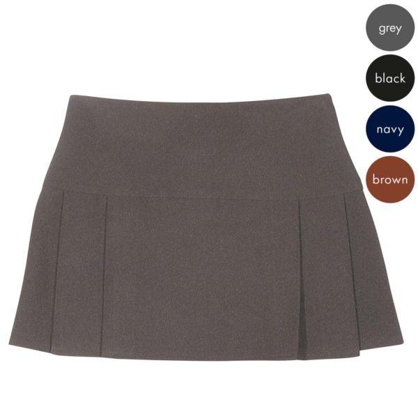 Girls 8 Pleat Skirt - Secondary CSKG117