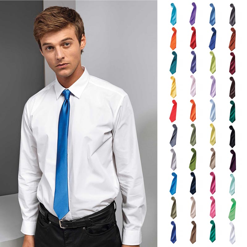 Colours Satin Tie - pr750