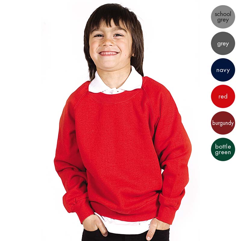 Kids Premium V-Neck Set-In Sweatshirt - TSK06