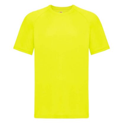 (Poly) Performance T-Shirt - FPTA - 61-390-bright-yellow