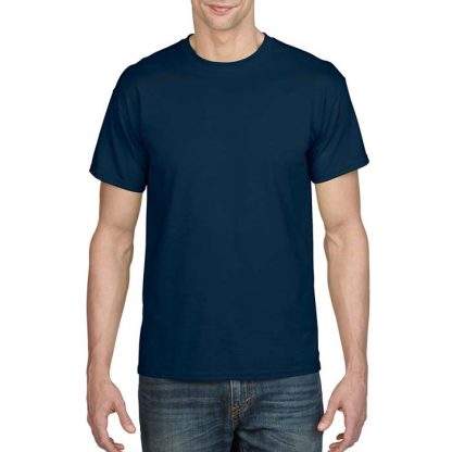 DryBlend Poly-Cotton T-Shirt - GD20 - 8000-Adult-T-Shirt-Navy