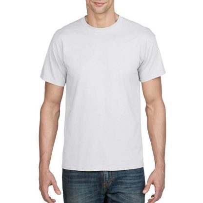 DryBlend Poly-Cotton T-Shirt - GD20 - 8000-Adult-T-Shirt-White
