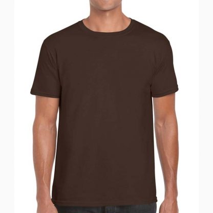 Adult Softstyle T-Shirt - GD01-G64000-dark-chocolate