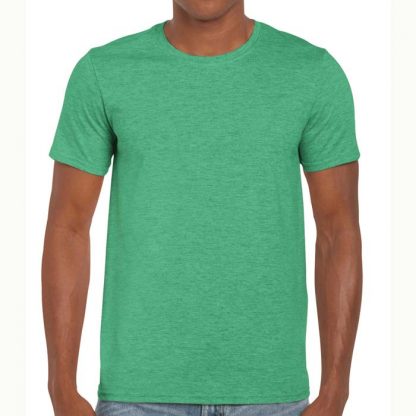 Adult Softstyle T-Shirt - GD01-G64000-heather-irish-green