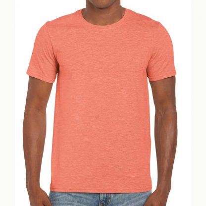 Adult Softstyle T-Shirt - GD01-G64000-heather-orange