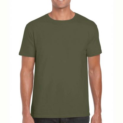 Adult Softstyle T-Shirt - GD01-G64000-militar-green