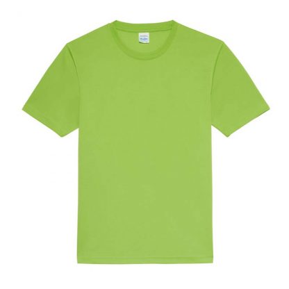 JUST COOL Polyester Cool T - JC001-LIME-GREEN-(FLAT)
