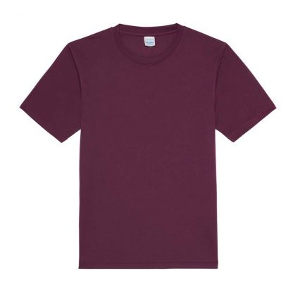 JUST COOL Polyester Cool T - JC001-PLUM-(FLAT)