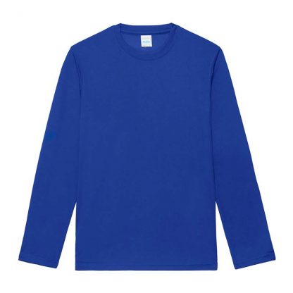 Long SLeeve Cool T-Shirt - JC002-ROYAL-BLUE-(FLAT)