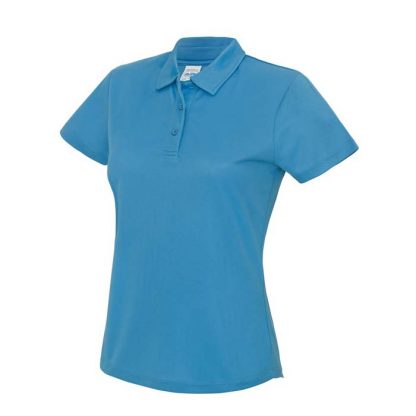Girlie Cool Polo - JC045-SAPPHIRE-BLUE-(FRONT)
